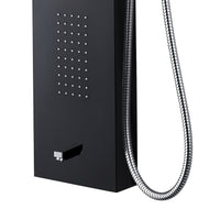 ALONI THERMOSTATISCHE DOUCHEPANEEL ZWART